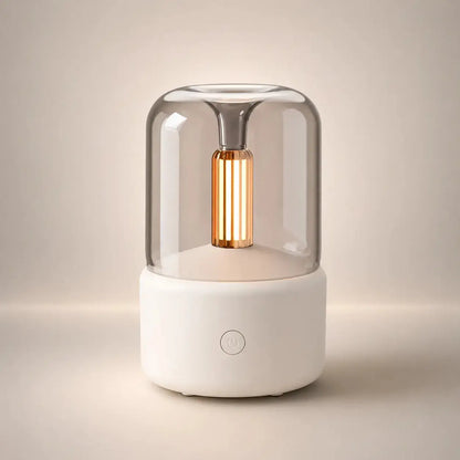 Petite Lampe de Chevet - MiniBrume | Cocon de Lune Blanc
