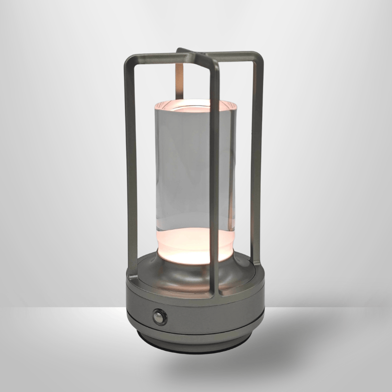 Petite Lampe de Chevet - MiniChaleur | Cocon de Lune Argent