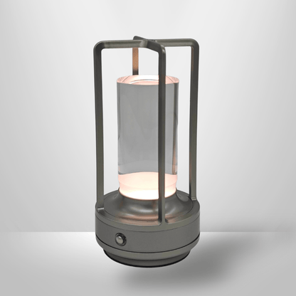 Petite Lampe de Chevet - MiniChaleur | Cocon de Lune Argent
