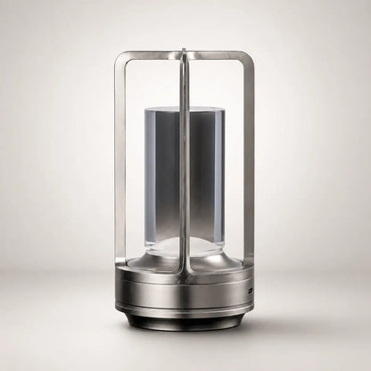 Petite Lampe de Chevet - MiniChaleur | Cocon de Lune Argent