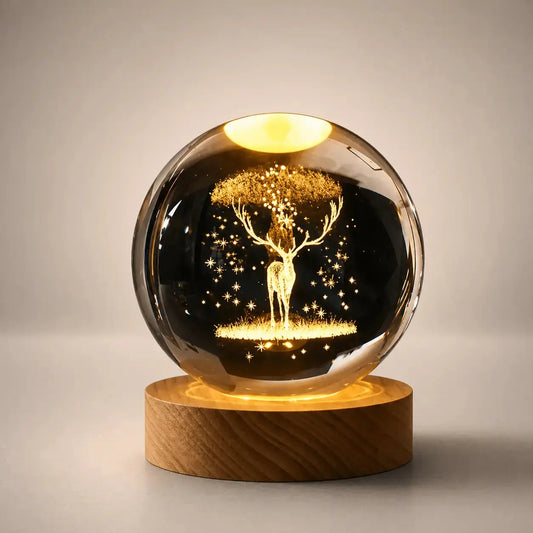 Petite Lampe de Chevet - MiniLune | Cocon de Lune Cerf