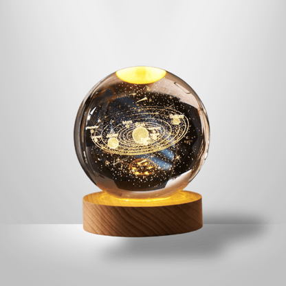 Petite Lampe de Chevet | MiniLune | Cocon de Lune Système Solaire