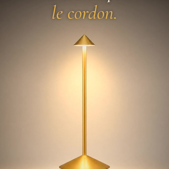 Lampe de Chevet Galet Rechargeable - Neo | Cocon de Lune - Vidéo ambiance