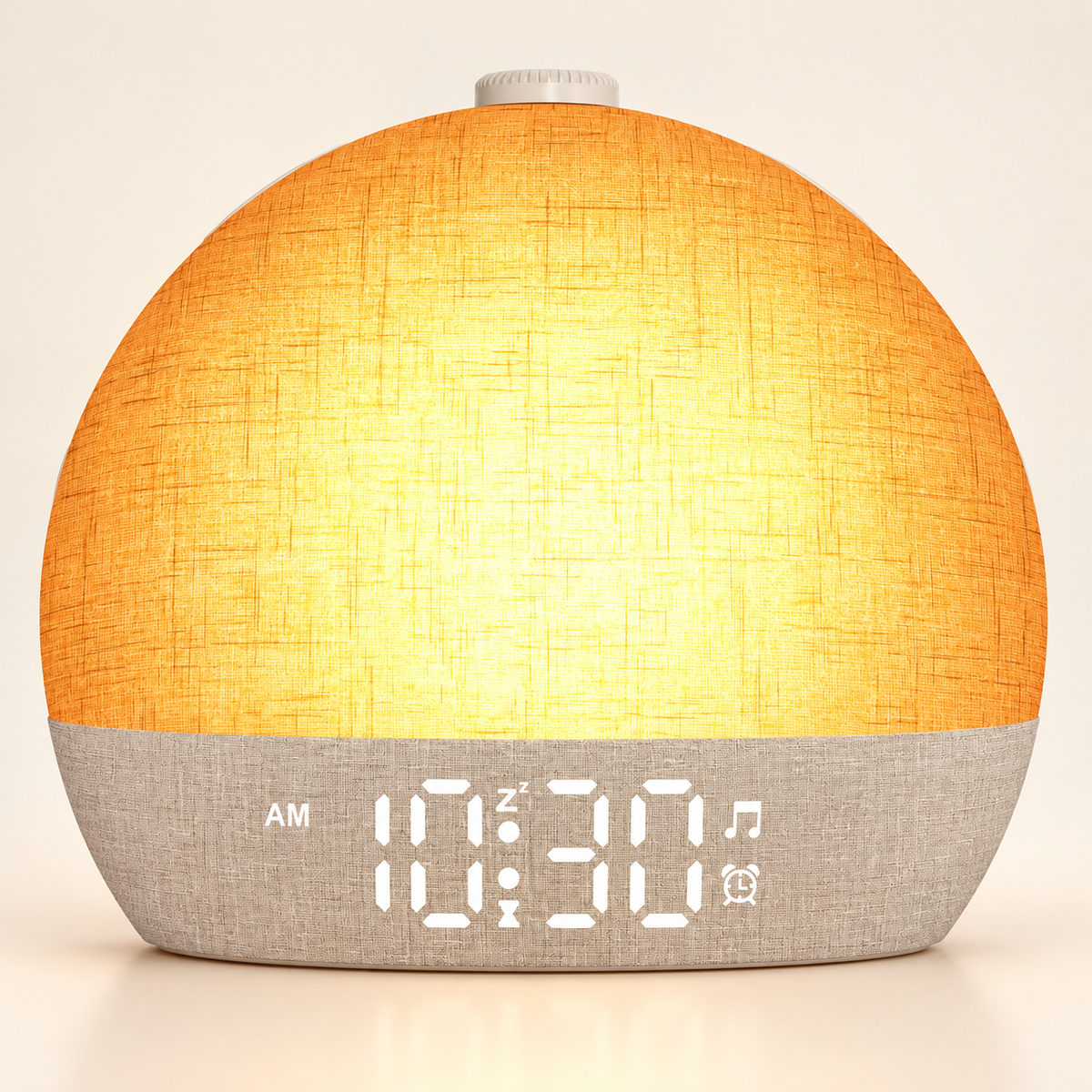 Réveil Lumineux Machine à Sons 12 Couleurs - Levant | Cocon de Lune - lumière chaude et écran LED