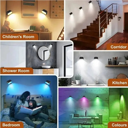 Lampe de Chevet Murale Rechargeable - SlideWall | Cocon de Lune
