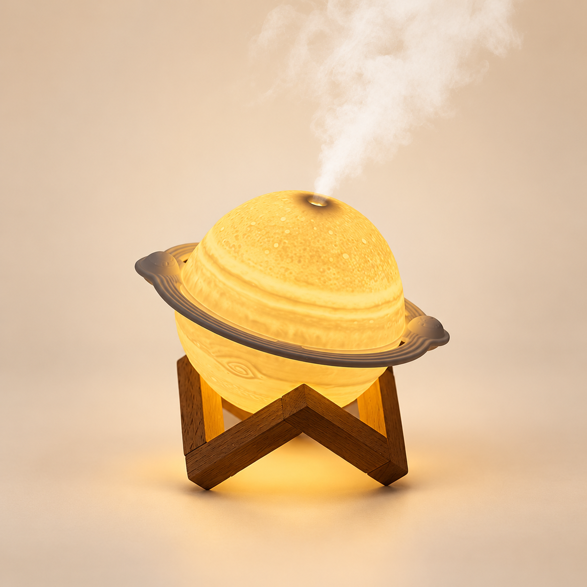 Veilleuse Humidificateur Planète - LunaPop | Cocon de Lune - Modèle Jupiter
