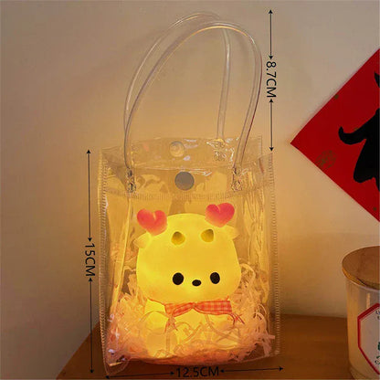 Veilleuse - MiniLight | Cocon de Lune Rose Sac