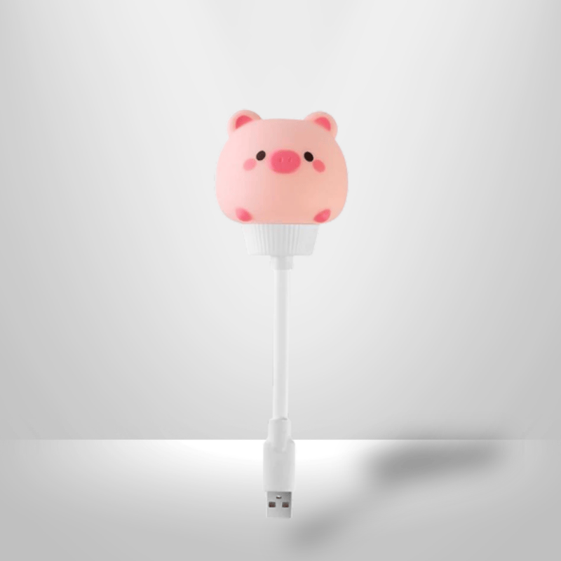 Veilleuse - Petit Halo | Cocon de Lune USB-Plug and Play / Cochon