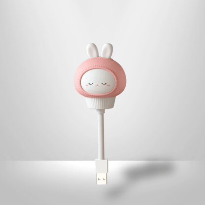 Veilleuse - Petit Halo | Cocon de Lune USB-Plug and Play / Lapin
