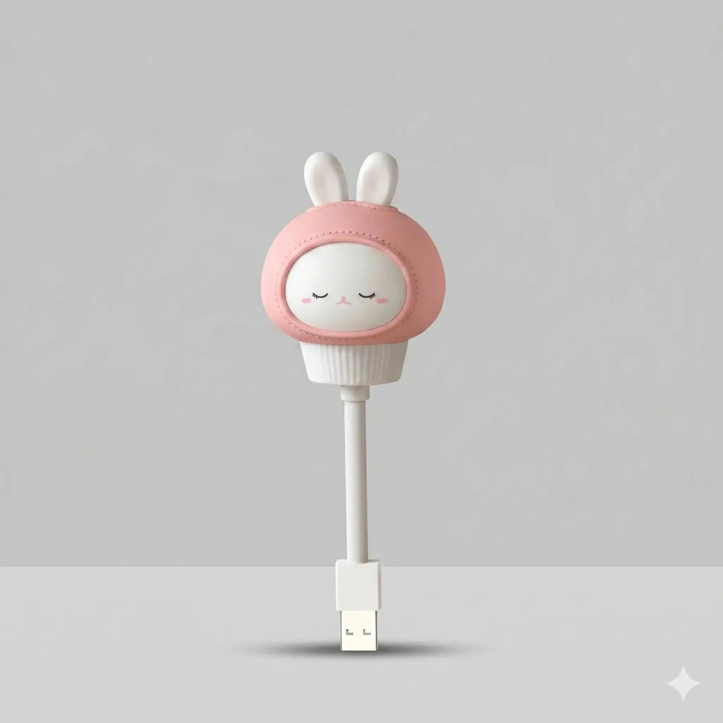 Veilleuse - Petit Halo | Cocon de Lune USB-Plug and Play / Lapin