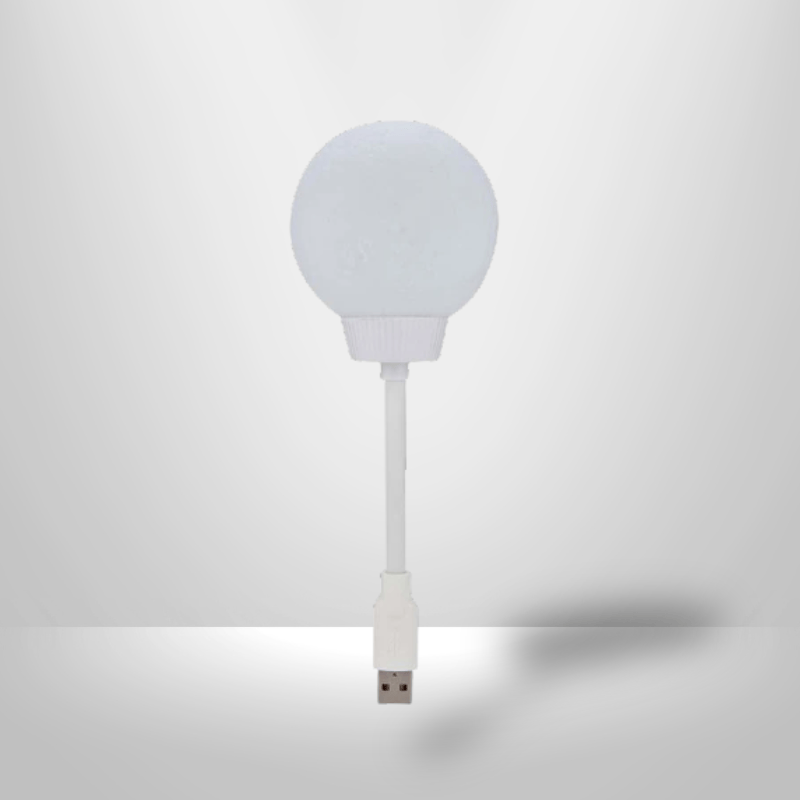 Veilleuse - Petit Halo | Cocon de Lune USB-Plug and Play / Lune