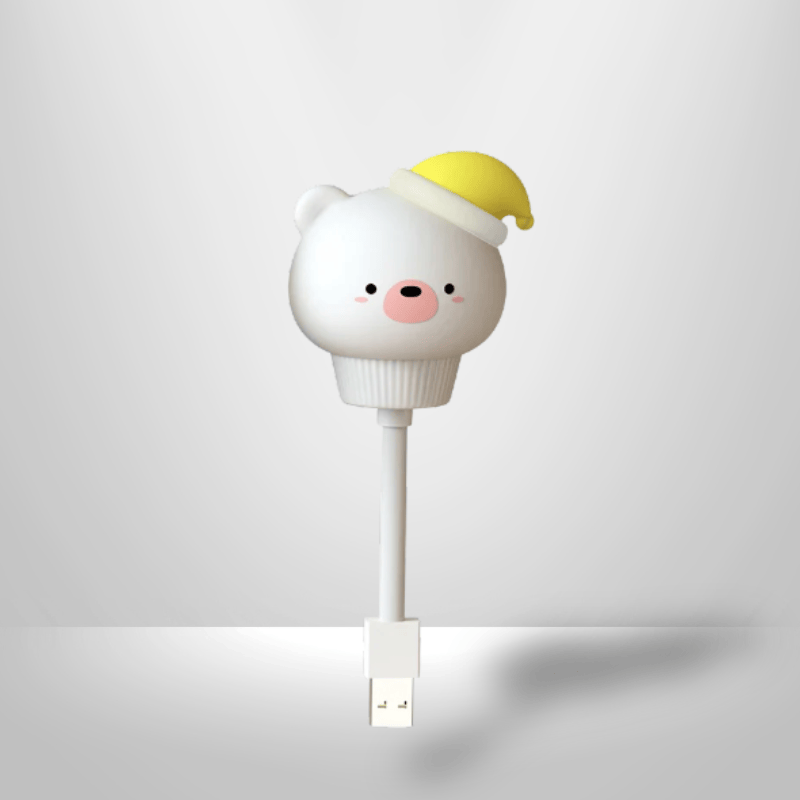 Veilleuse - Petit Halo | Cocon de Lune USB-Plug and Play / Ours