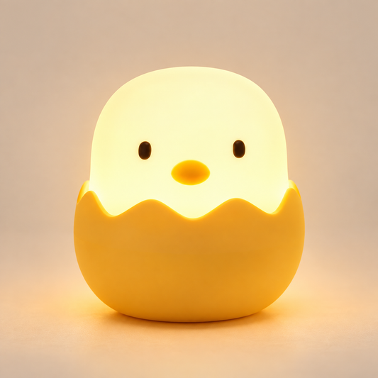 Veilleuse Poussin Tactile Rechargeable - LumiKid | Cocon de Lune - Poussin dans sa coquille