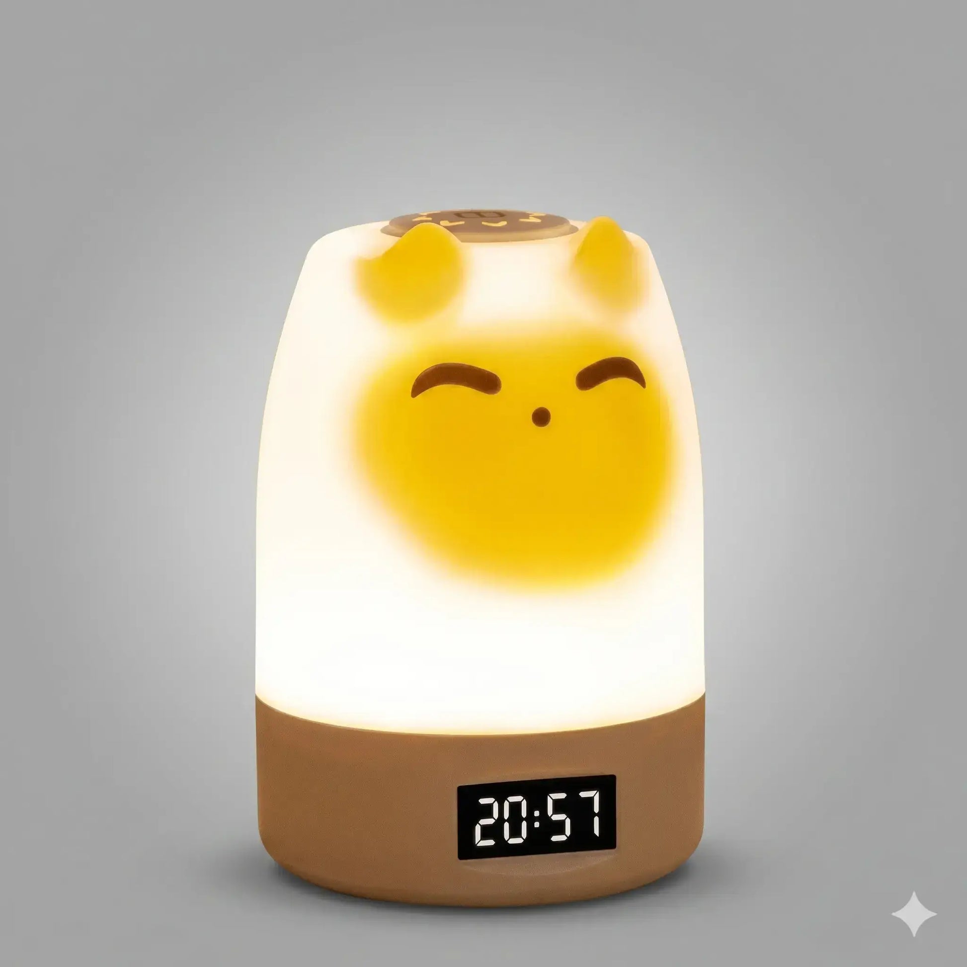 Veilleuse Réveil - DouxRéveil | Cocon de Lune Jaune télécommande