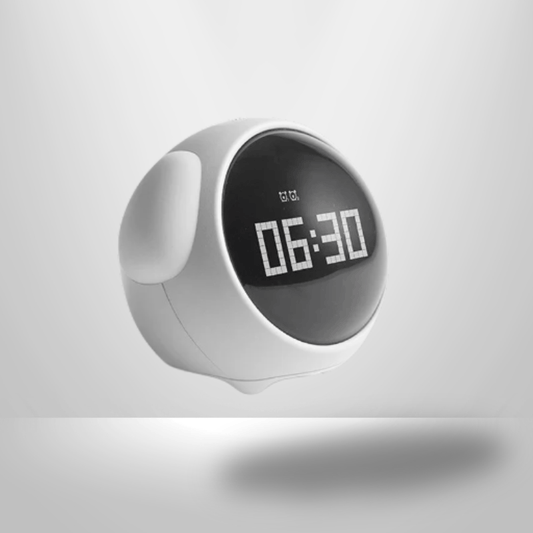 Veilleuse Réveil - Emoji | Cocon de Lune Blanc