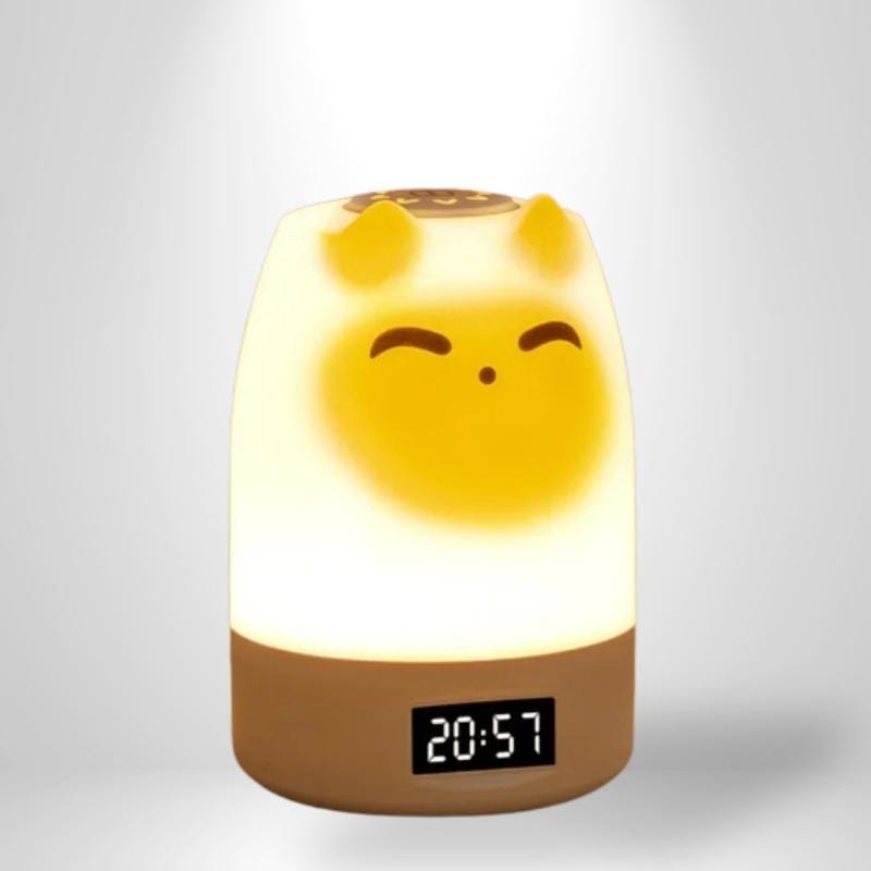 Veilleuse Réveil - MiniLight | Cocon de Lune Jaune télécommande