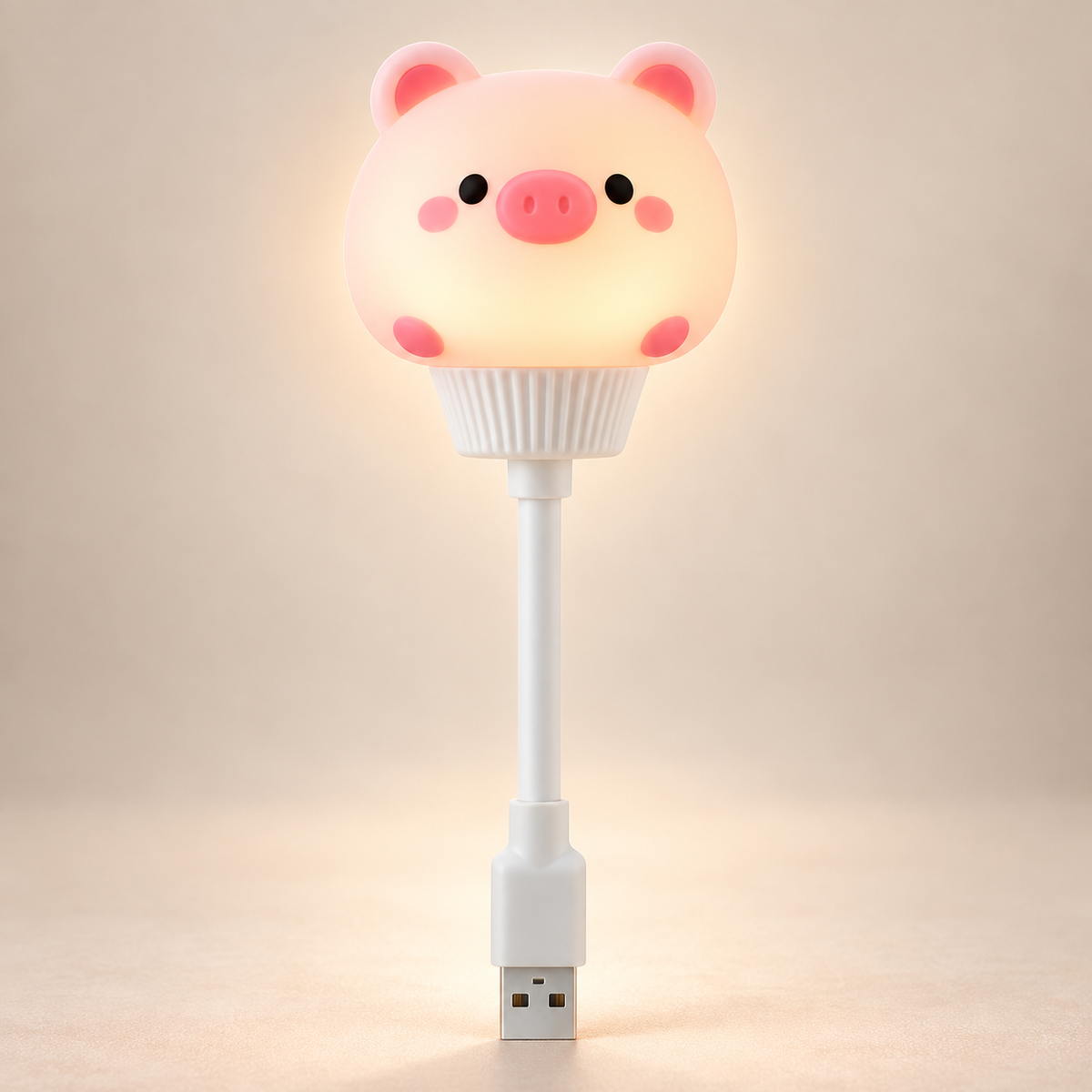 Veilleuse USB Plug and Play - Petit Halo | Cocon de Lune - Cochon