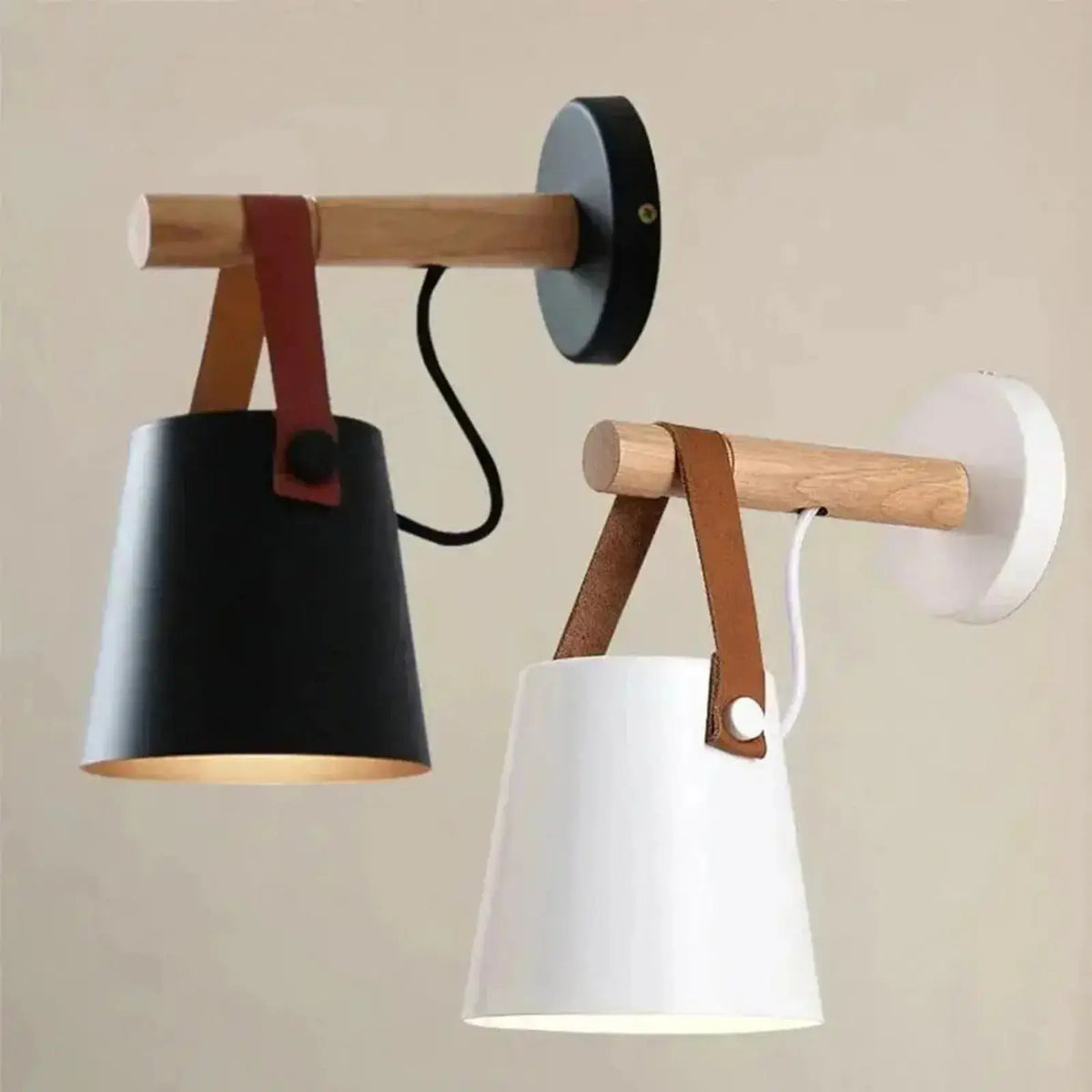 Lampe de Chevet Murale Imitation Bois - Wallo | Cocon de Lune