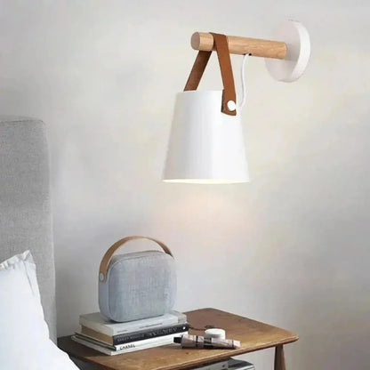 Lampe de Chevet Murale Imitation Bois - Wallo | Cocon de Lune