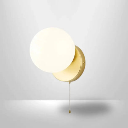 Lampe de Chevet Murale Dorée - WallLightSoft | Cocon de Lune