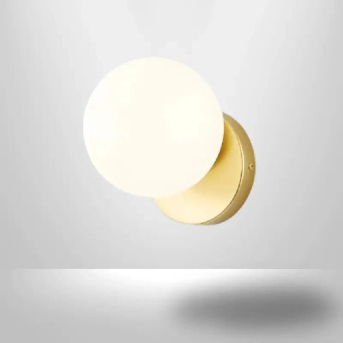 Lampe de Chevet Murale Dorée - WallLightSoft Or | Cocon de Lune